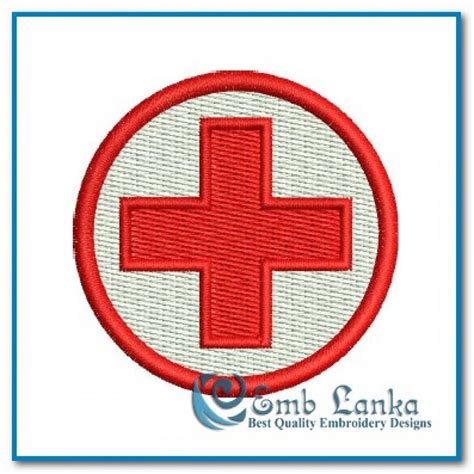 Free Red Cross Symbol Embroidery Design Red Cross Symbol Red Cross