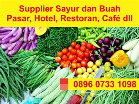 supplier sayuran  hotel