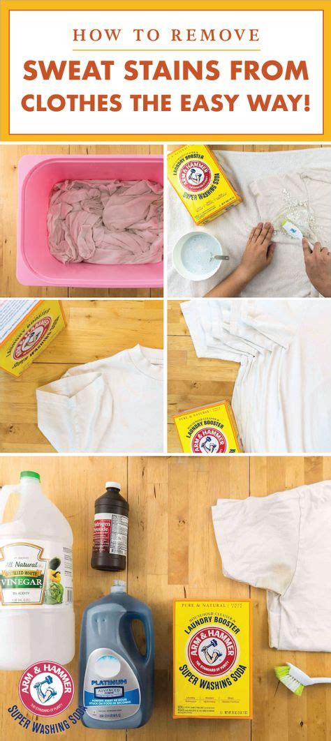 How To Remove Yellow Sweat Stains From Your Clothes Sweat Stains