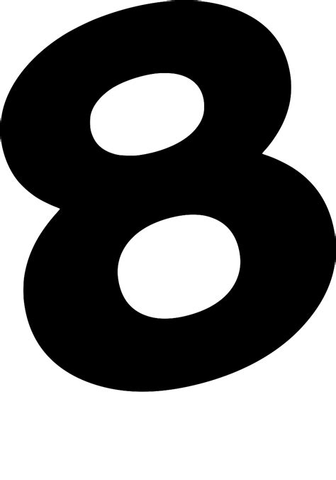 Svg Numerals Numbers Eight Number Free Svg Image And Icon Svg Silh