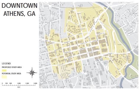 Downtown Maps Downtown Athens Master Plan