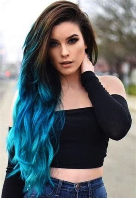 Dark hair is another rich, transitional shade that you can take you into the fall and winter past halloween. 35 Cute Summer Hair Color Ideas to Try in 2019 - FeminaTalk