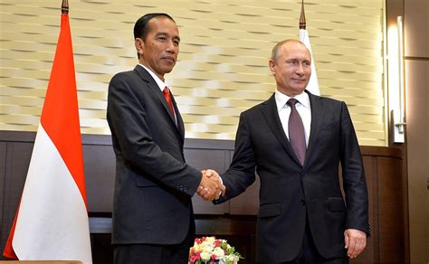 Russian Indonesian Talks President Of Russia