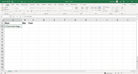 How To Add Bullet Points In Excel