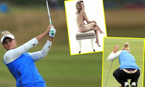 Carly Booth Flashes Underwear At Women S British Open After Espn Body