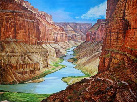 Peinture Grand Canyon 110x85