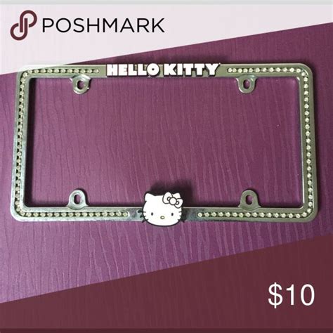 Hello Kitty License Plate Frame Hello Kitty License Plate Frames Kitty