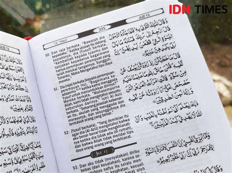 Urutan Surah Dalam Al Quran Juz 13 Dan Kandungannya