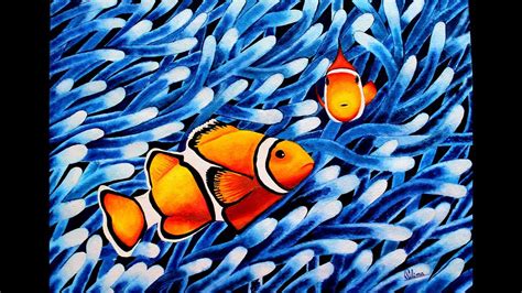 Sea Life Watercolor Painting Youtube