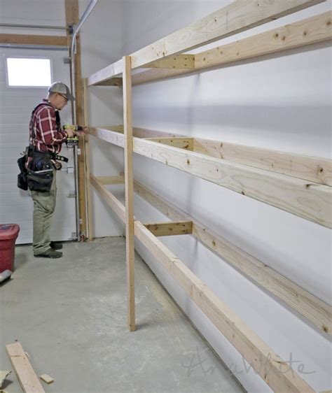 Best Diy Garage Shelves Attached To Walls