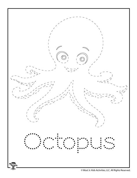 Octopus Math Worksheet