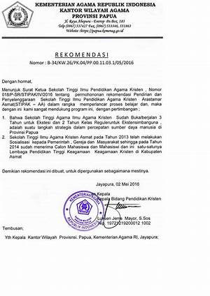 Contoh Surat Rekomendasi Cabang Muhammadiyah Contoh Surat Sexiz Pix