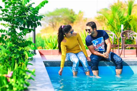 swimming pool photo pool photography pre wedding photoshoot outdoor couple picture poses