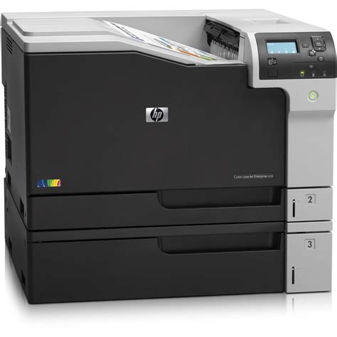 Hp Color Laserjet Enterprise M750dn Laser Printer D3l09abgj Bandh