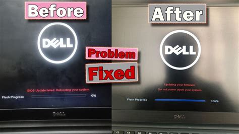Dell Bios Update Problem Fixed Dell Laptop Desktop Bios Flash