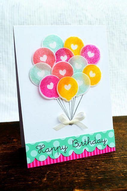 Papertrey Ink Forum Happy Birthday Balloons Card