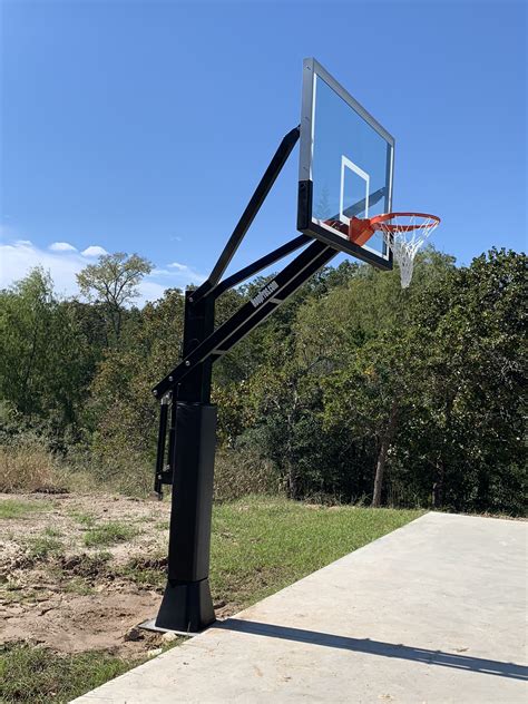 72″ Megaslam Hoop In Ground Systems Basketball Hoop Pros