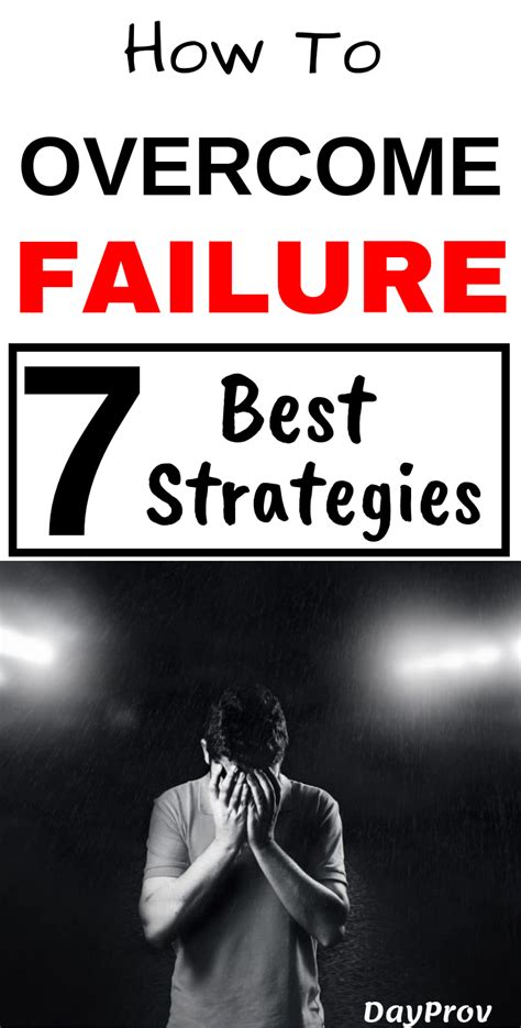 How To Overcome Failure 7 Best Strategies Feeling Like A Failure