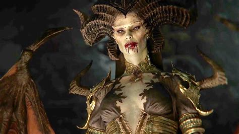 Diablo 4 Lilith Vs Inarius Cinematic Battle 4k Youtube