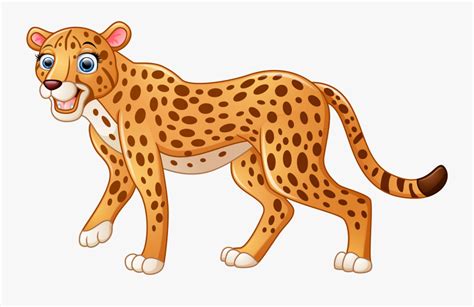 Cheetah Cartoon Png Free Transparent Clipart Clipartkey