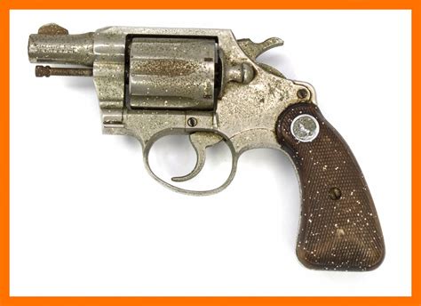 Colt Revolver Detective Special 32 Colt 2 Barrel Nickel Centerfire