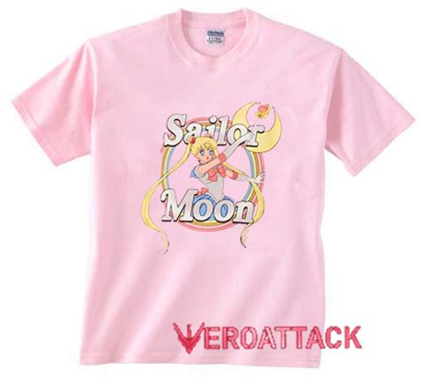 Sailor Moon Light Pink T Shirt Size Smlxl2xl3xl Shirts Pink