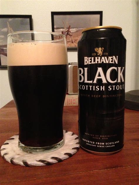 Belhaven Black Scottish Stout Awesome Cerveza Latas