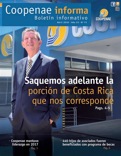 Coopenae Informa Abril 2018 By Coopenae Issuu