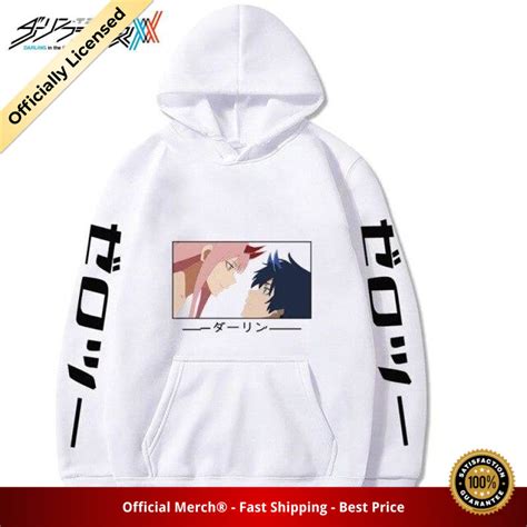 Darling In The Franxx Hoodie Zero Two And Hiro Kiss