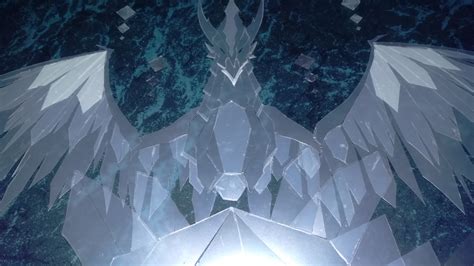 Ice Crystal Dragon By Kurosuzaku On Newgrounds