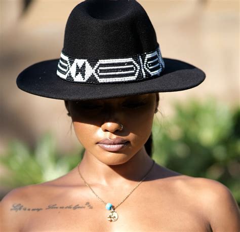 africa zulu beaded fedora hat with matching belt and matching clutch ladies fedora hat for