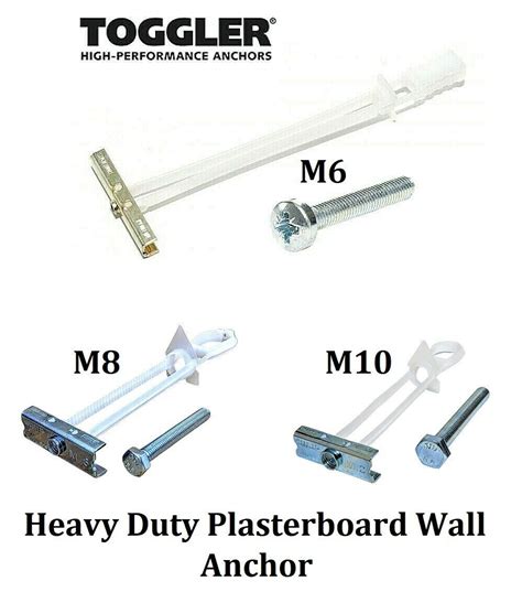 Toggler Snaptoggle Heavy Duty Plasterboard Anchor M6 M8 M10