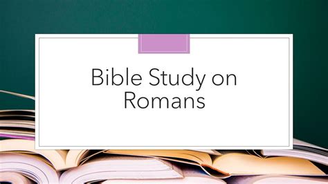 Bible Study On Romans Duke University Chapel
