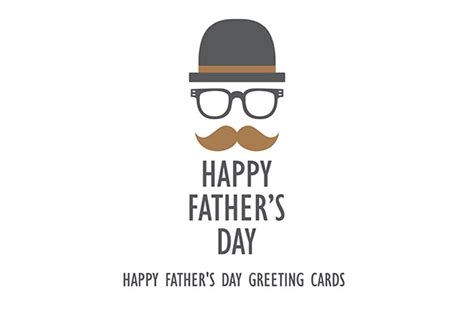 Use title art to give your father's day card template a classy feel. 10 Creative Father's Day Greeting Card Design Ideas