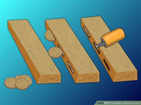 How To Make A Biscuit Joint 11 Steps With Pictures Wikihow
