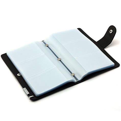 Check spelling or type a new query. Amazon.com : Longdex Soft Leather Business Name Card Holder Book with 102 Card Slots Credit Card ...