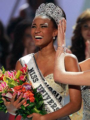 Leila Lopes Miss Angola Leila Lopes Crowned Miss Universe In Sao Paulo