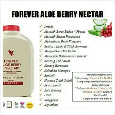 Forever aloe berry nectar™ contains all of the goodness found in our forever aloe vera gel™, plus the added benefits of cranberry and apple. Jual Forever Living Aloe Berry Nectar di lapak Sassyshop ...