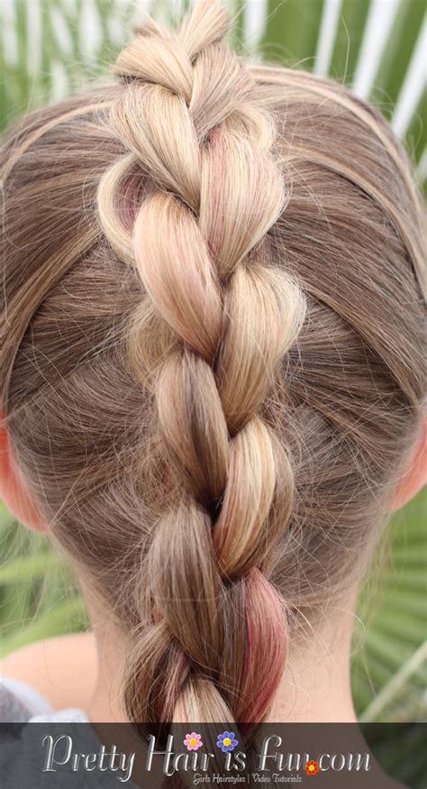 Check spelling or type a new query. Pretty Hair is Fun: French Four Strand 3D or Round Braid Tutorial - Pretty Hair is Fun - Girls ...