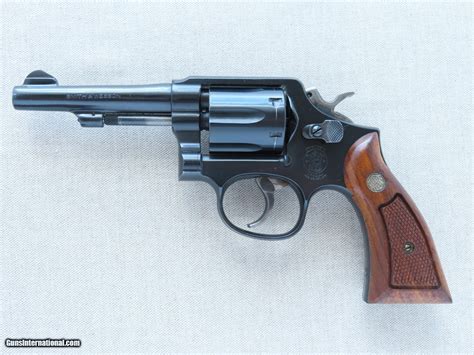 1980s Vintage Smith And Wesson Model 10 7 Military And