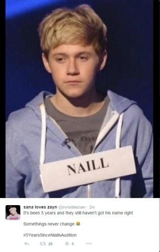 Niall Horans First X Factor Audition Happened 5 Years Ago Today And He