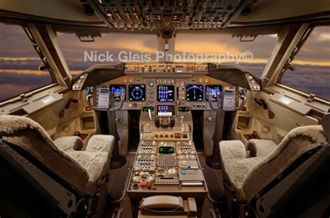 Photos From The Inside Of Most Luxurious Private Jets Pilot Cabin