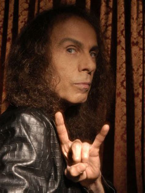 Heavy Metal Legend Ronnie James Dio Former Lead Singer Of Black