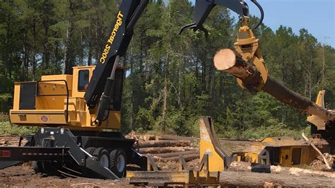 Amazing Excavator Tigercat Load Wood Tigercat Harvesters Best Log