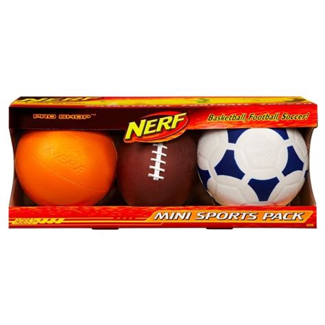 Nerf Sports Ball Multipack The Toy Store