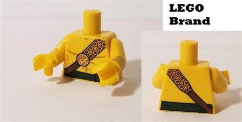 Lego Muscles Bare Chest Warrior Torso Gold Sash Chainmail Pack