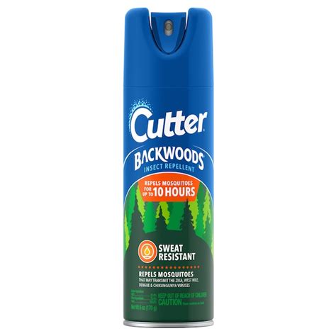 Cutter Backwoods Insect Repellent 6 Fl Oz All Purpose Outdoor Bug Spray