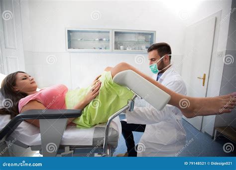 Gynecologist Clinic Examination Stock Image Image Of Gynecologist