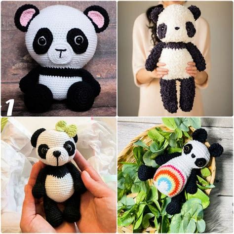 25 Free Crochet Panda Patterns Amigurumi Pattern