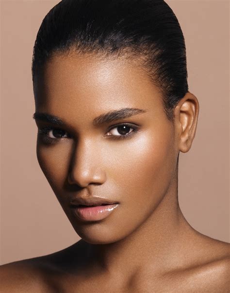 Beautiful Black Model Black Girl Makeup Tutorial Black